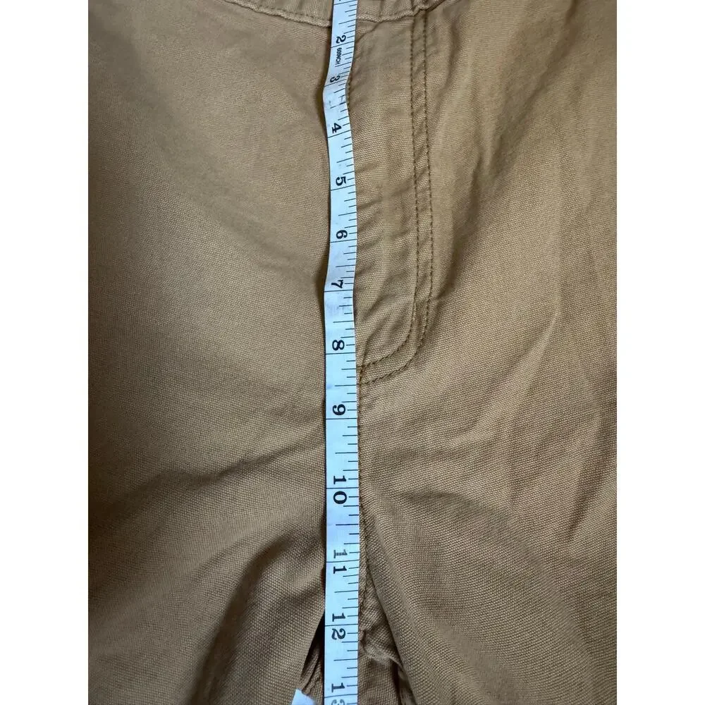 Carhartt Relaxed Fit Shorts Men's Size 40 Tan Khaki Mid Length